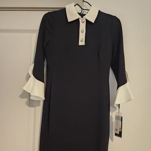 Karl Lagerfeld mini dress with collar